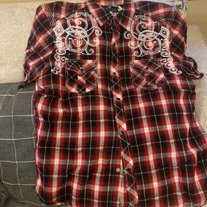 Men button down shirt